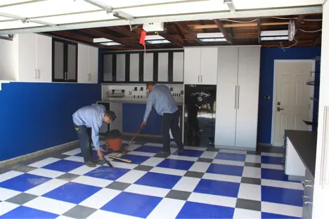 custom garage custom cabinets closet factory after install