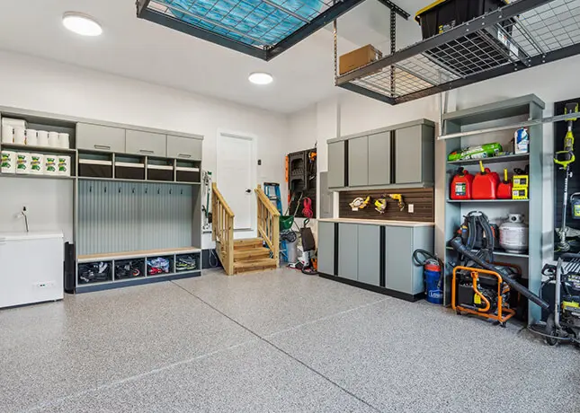 Custom garage storage
