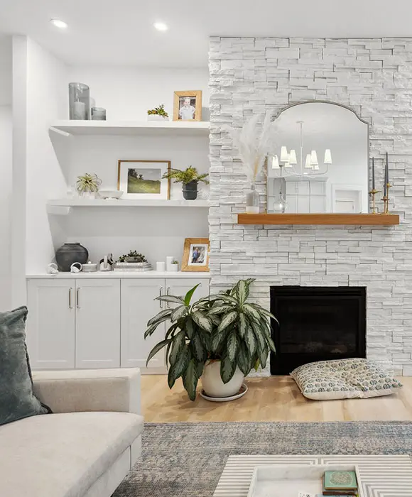 Custom Wall Unit shelving