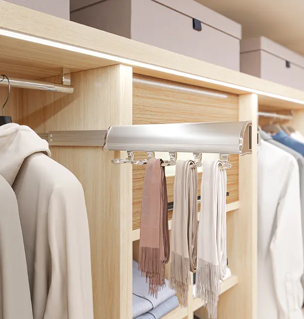 Scarf rack