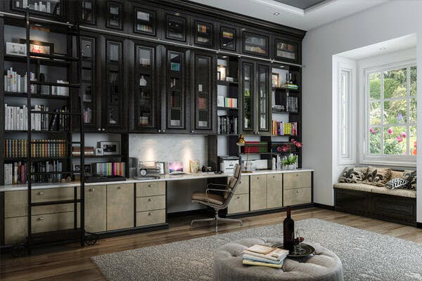 Custom Home Offices | Office Built-in Design | Closet Factory