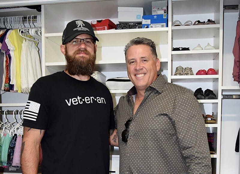 Closet Factory Miami Donates Custom Closets To The Wounded Warrior Project