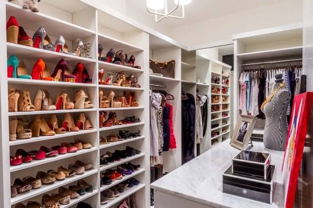 Custom Shoe Organization & Storage for Closets