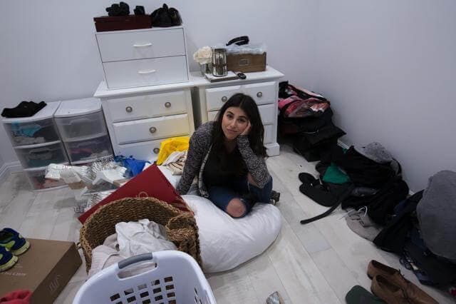 Actress Daniella Monet's wardrobe was scattered throughout 4 closets in her home before she asked Closet Factory for help.