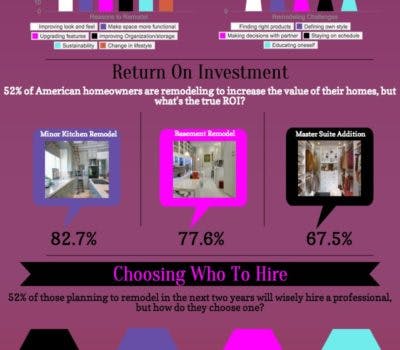 Home Improvement: The Truth in Numbers Infographic