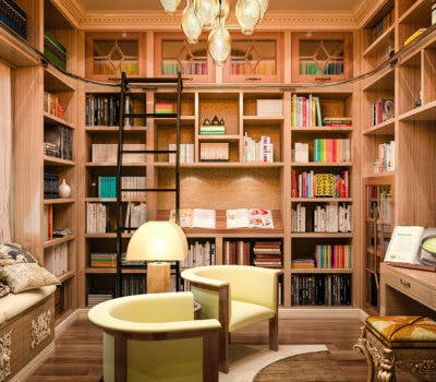 Ways To Add A Home Library Into A Small Space