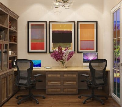How To Make A Home Office Design Work For Two People