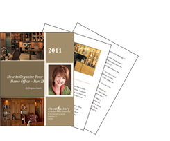 CLICK HERE To Download "How To Organize Your Home Office - Part One" by Regina Leeds
