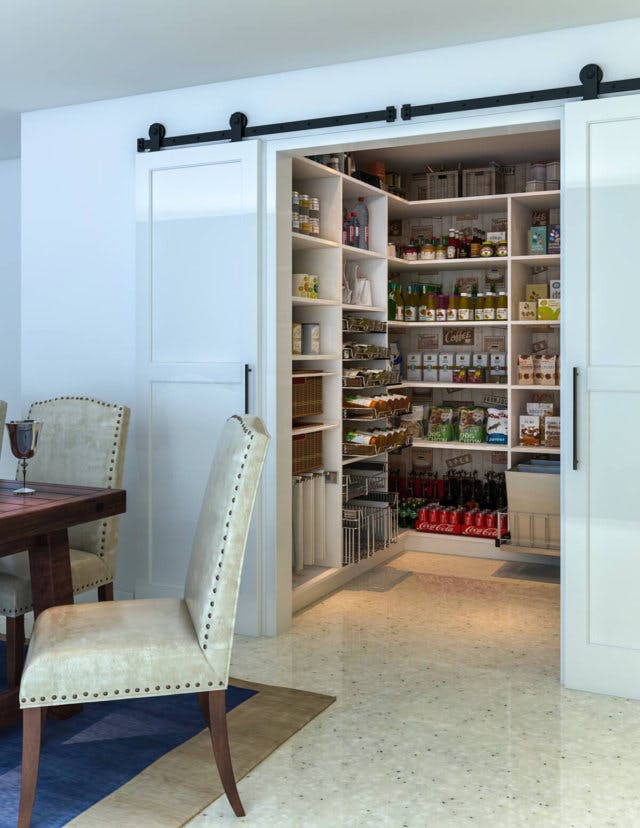 Why A Custom Kitchen Pantry  Pays Off For Stay at Home 