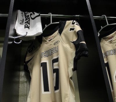 High School Football Team Gets Custom Lockers, Closet Factory Style