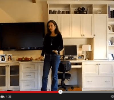 Built-in Home Office Solution Blends Beauty and Function (Video)