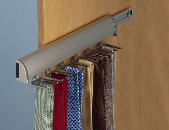 Pull Out Tie Rack