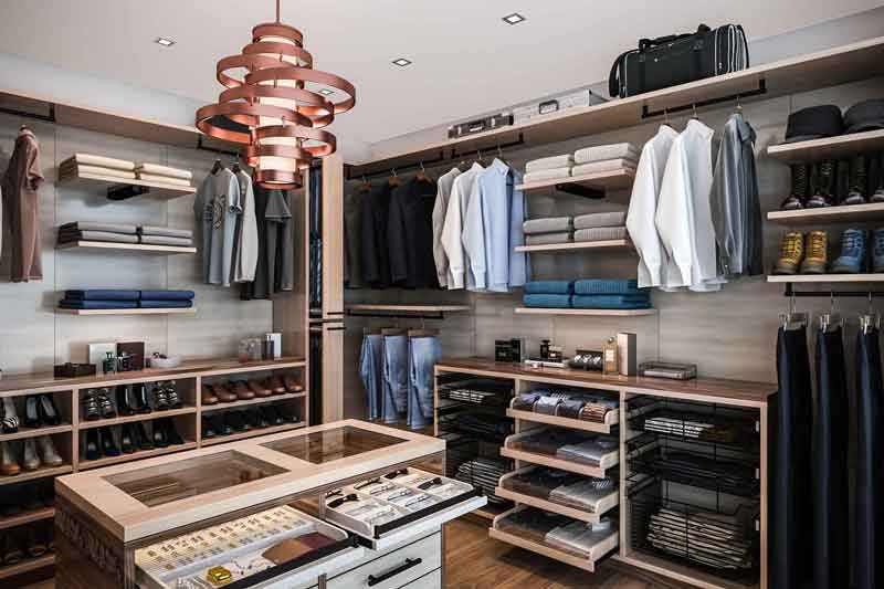 Custom closet organizer online