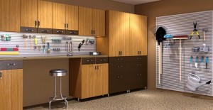 built in garage storage