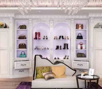 Custom Closet Design Trends: Hollywood Regency Style