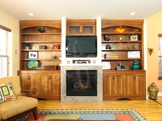 built in wall unit
