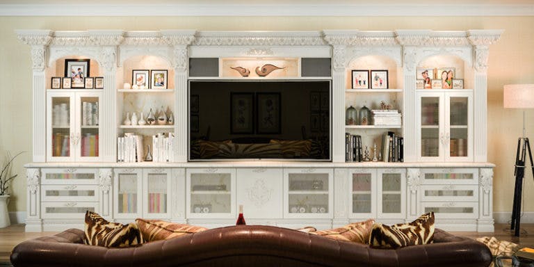 Entertainment Center Design Trends: French Style