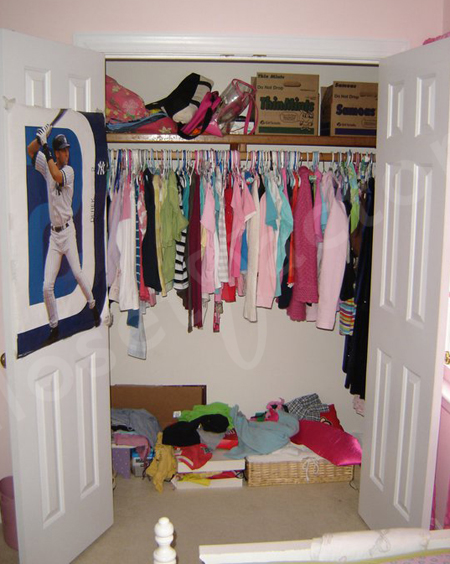 kids closet organizer