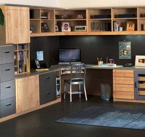 Modern Home Office_Closet Factory