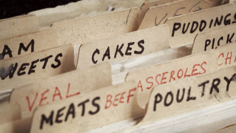 8 Ways to Organize Your Recipe Collection