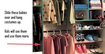 4 Tips For Storage of Dress-Up Clothes � Kids Closet Organizers | Closet Factory