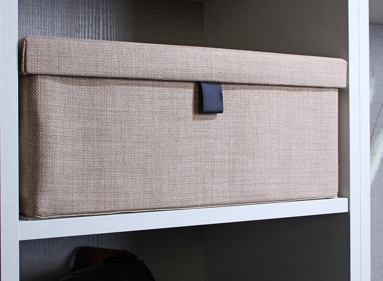 linen storage boxes for closet