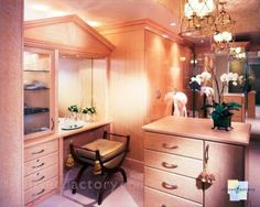 Closet with vanity 