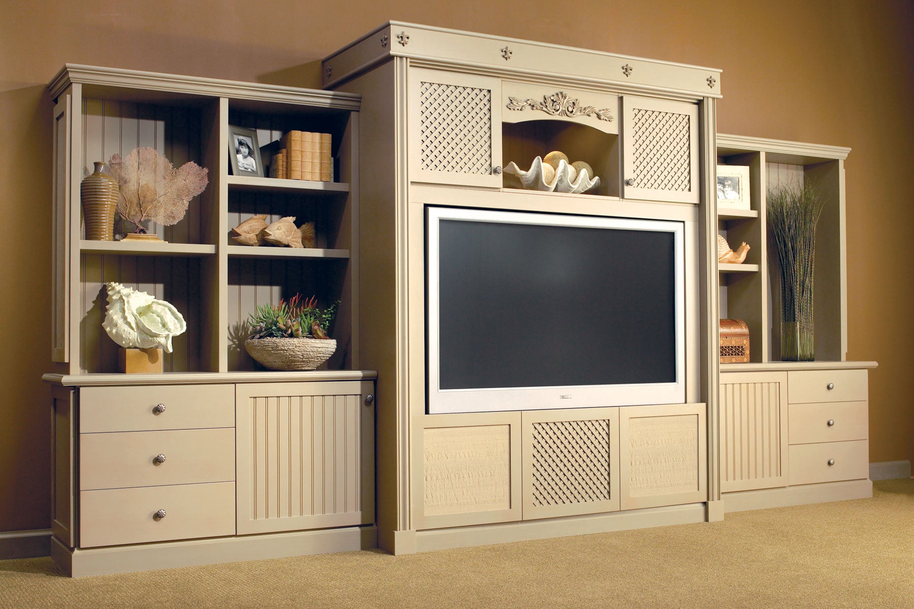 Entertainment Centers Custom Built In Cabinets Closet Factory