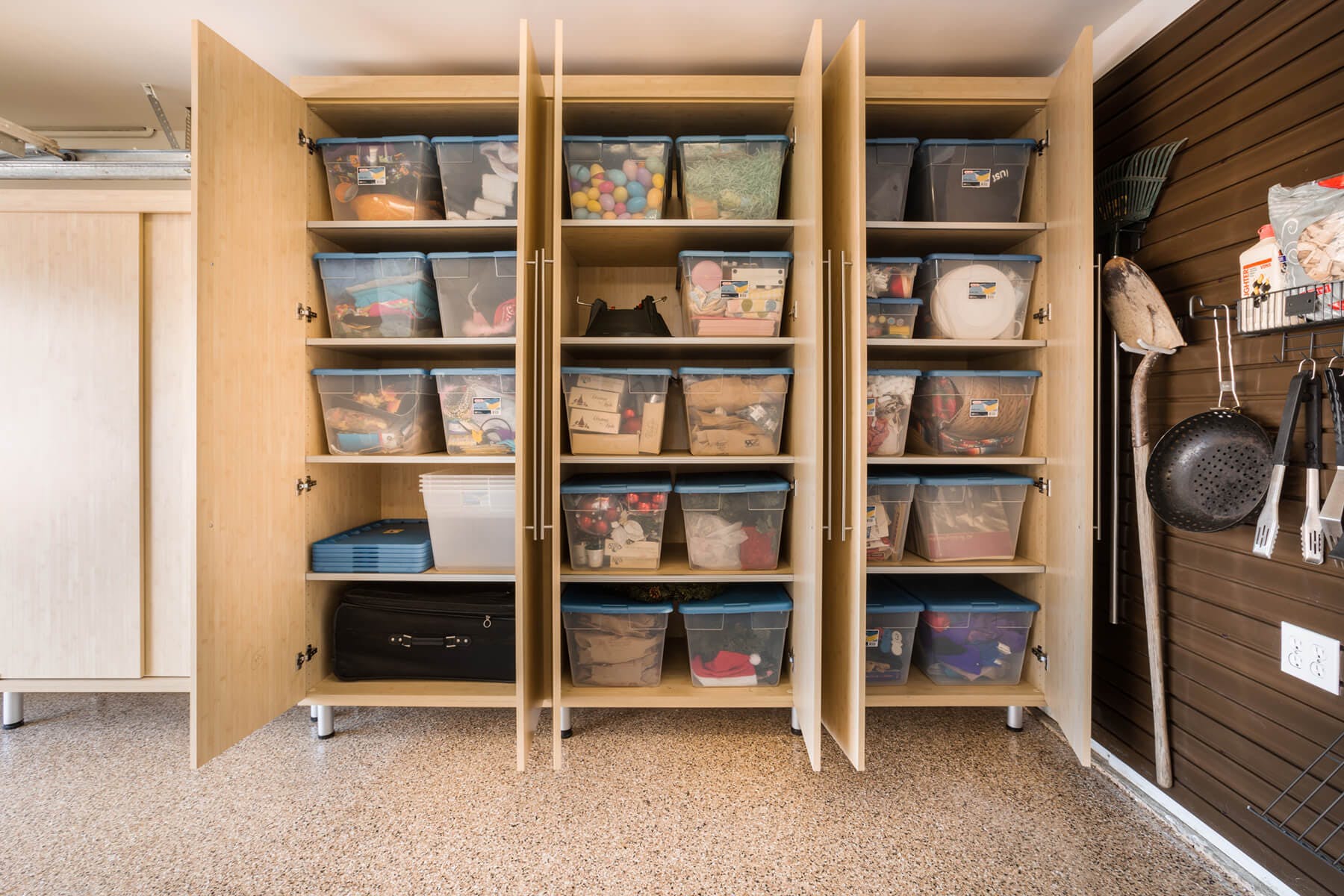 Garage Storage Cabinets, Design and Install