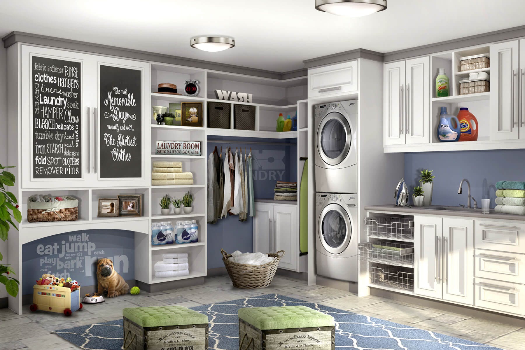 LAUNDRY ROOM - CustomClosetMaid