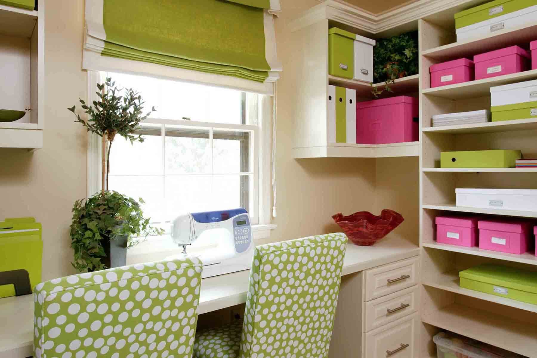 Office Closet (and Craft Room) Organization Ideas - Thistlewood Farm