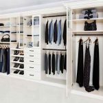 Elegant custom reach-in closet