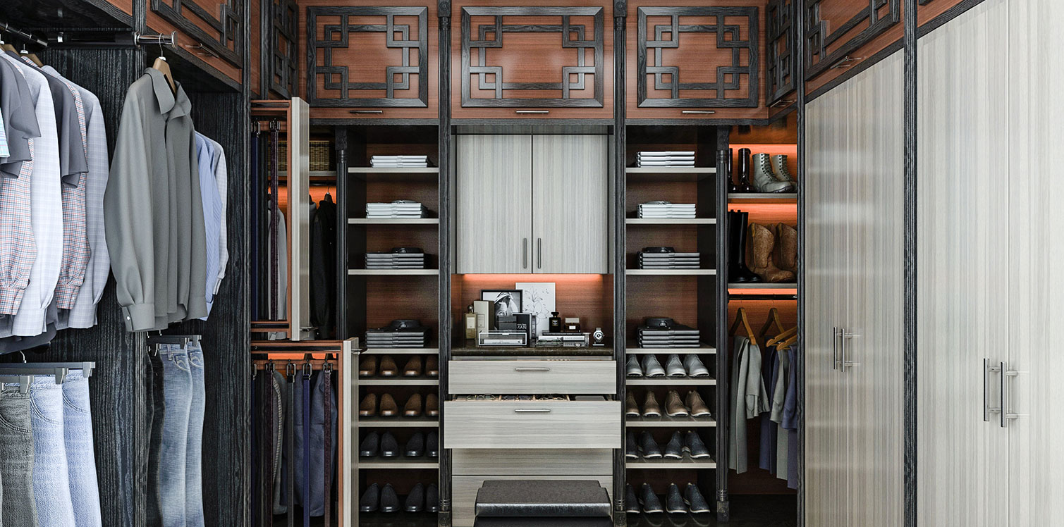 Custom Bedroom Closets and Closet Systems