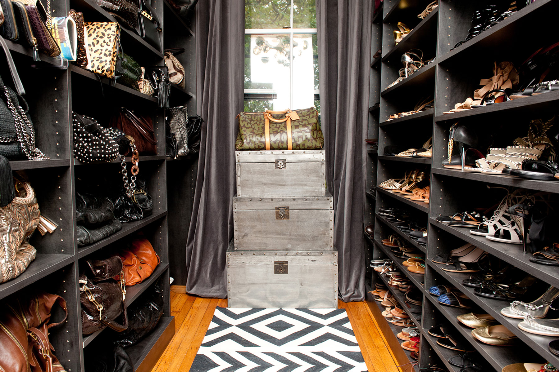 Slanted Shoe Shelf Closet Organizer: Display Your Shoes