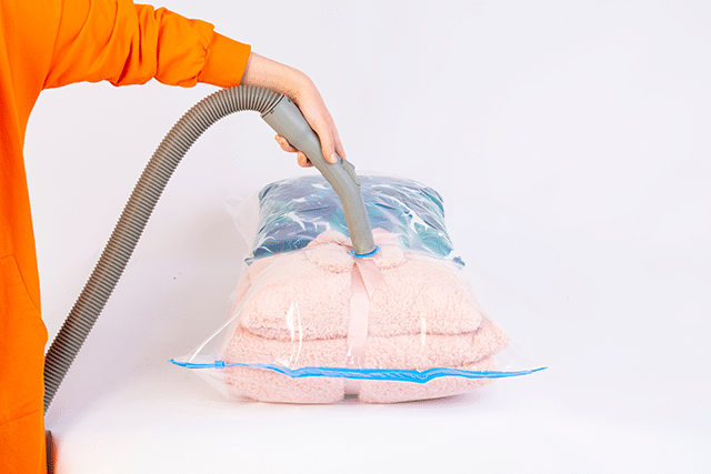 vacuum seal clothes for storing out of season clothes