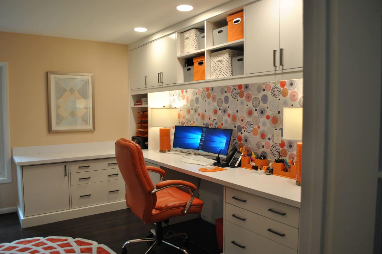 Custom Home Offices Office Builtin Design Closet Factory