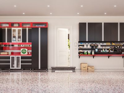 Custom garage storage