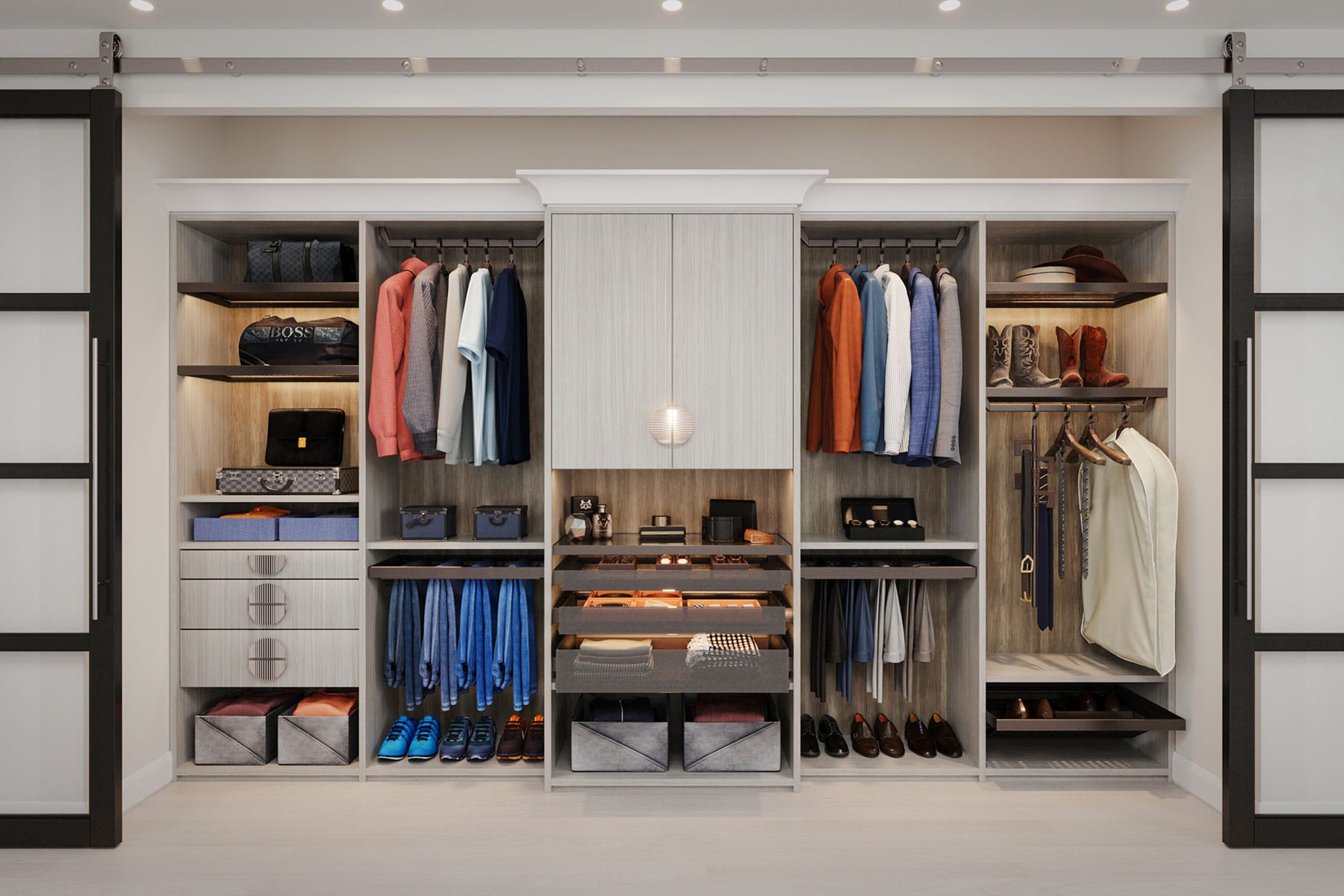 Custom Closet Drawers, Modern Cabinet Doors