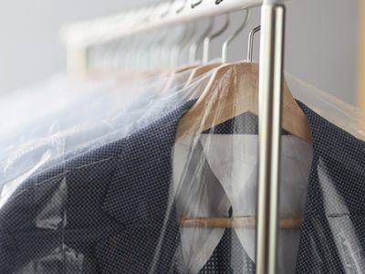Clothing on hanger