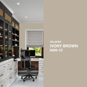 Ivory Brown color swatch