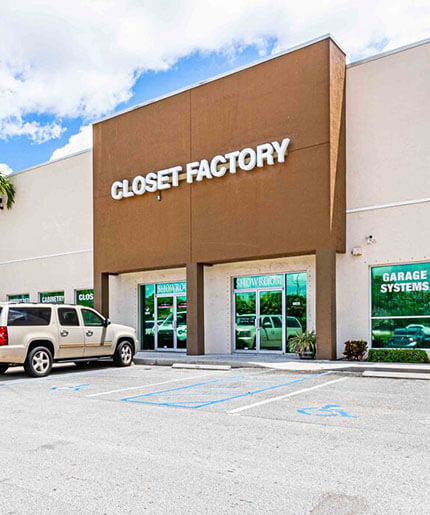 Closet Factory showroom