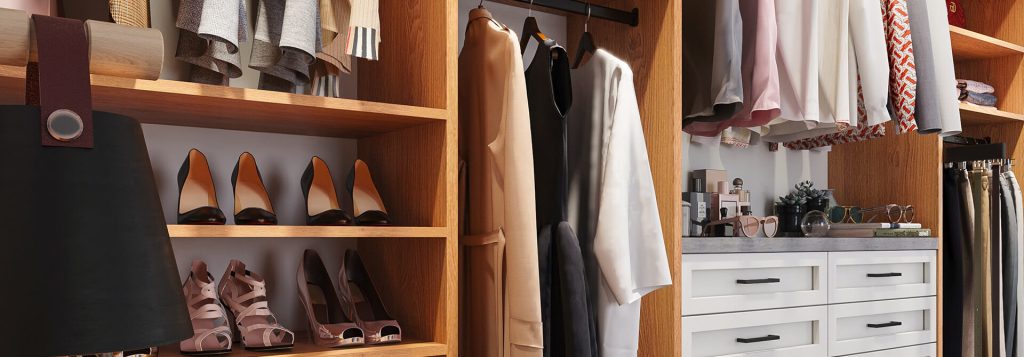 Custom reach in closet by Closet Factory Philadelphia