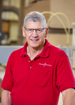 closet factory designer Steve Krubsack