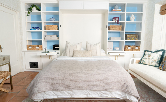 Wall Bed dual purpose room by Closet Factory