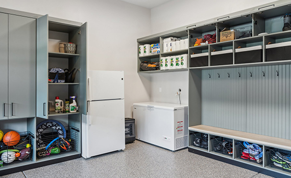 Custom garage design