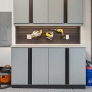 Slat wall tool organization