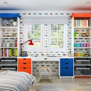 Kids Room Cabinetry