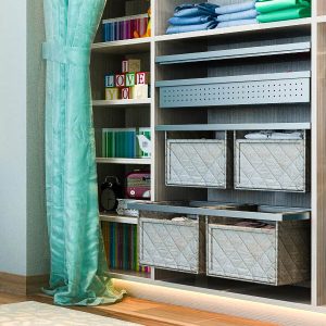 Kid closet Quilted drawers