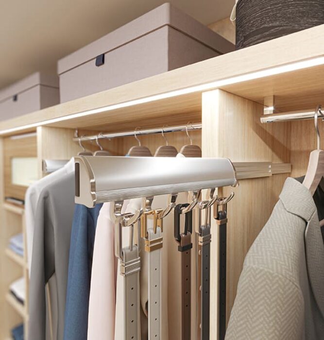 Belt rack accessory