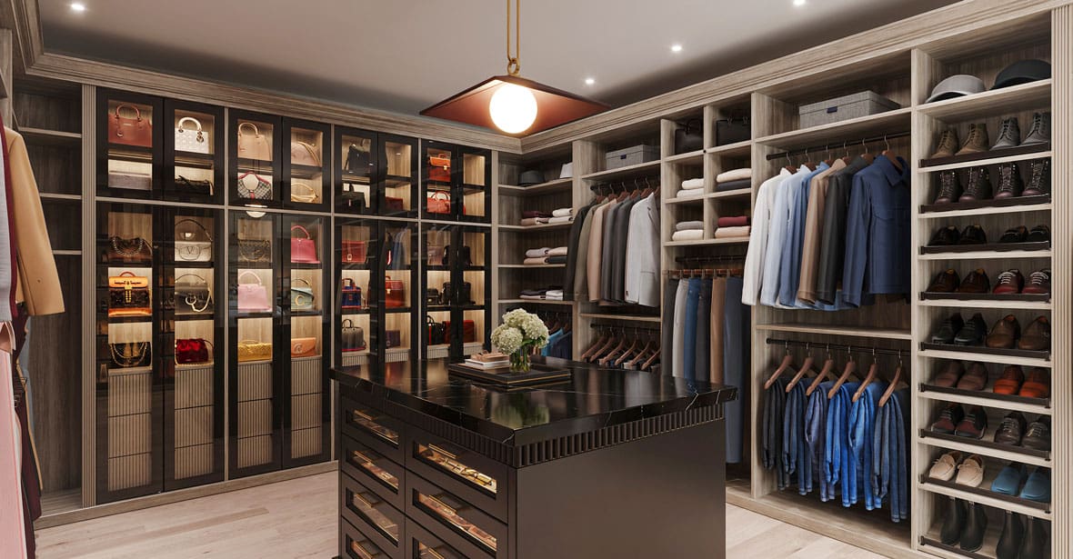 Custom Walk-In Closets